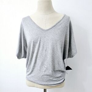 NWT Paperoc Young Contemporary Dolman Sleeve Jersey Top Size XS